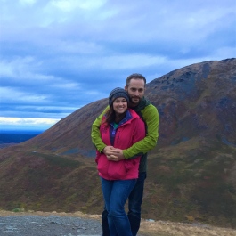 Joe and I in Hatcher's Pass
